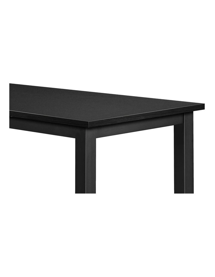 Oikiture Computer Desk 120cm Black image 6