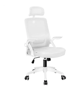 Mesh Office Chair Fabric Seat Tilt Gaming