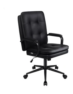 Office Chair Ergonomic Executive Computer Work Seat PU Leather