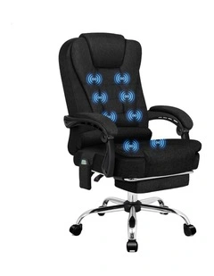Office Chair Massage Heated Seat Fabric