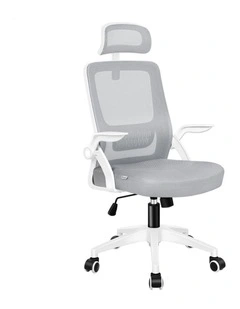 Mesh Office Chair Fabric Seat Tilt Gaming