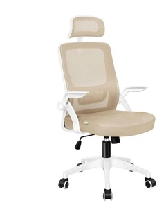 Mesh Office Chair Fabric Seat Tilt Gaming
