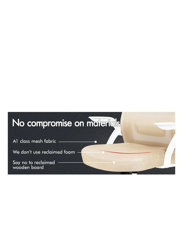 Mesh Office Chair Fabric Seat Tilt Gaming image 4