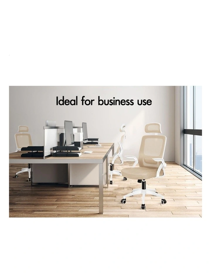 Mesh Office Chair Fabric Seat Tilt Gaming image 6