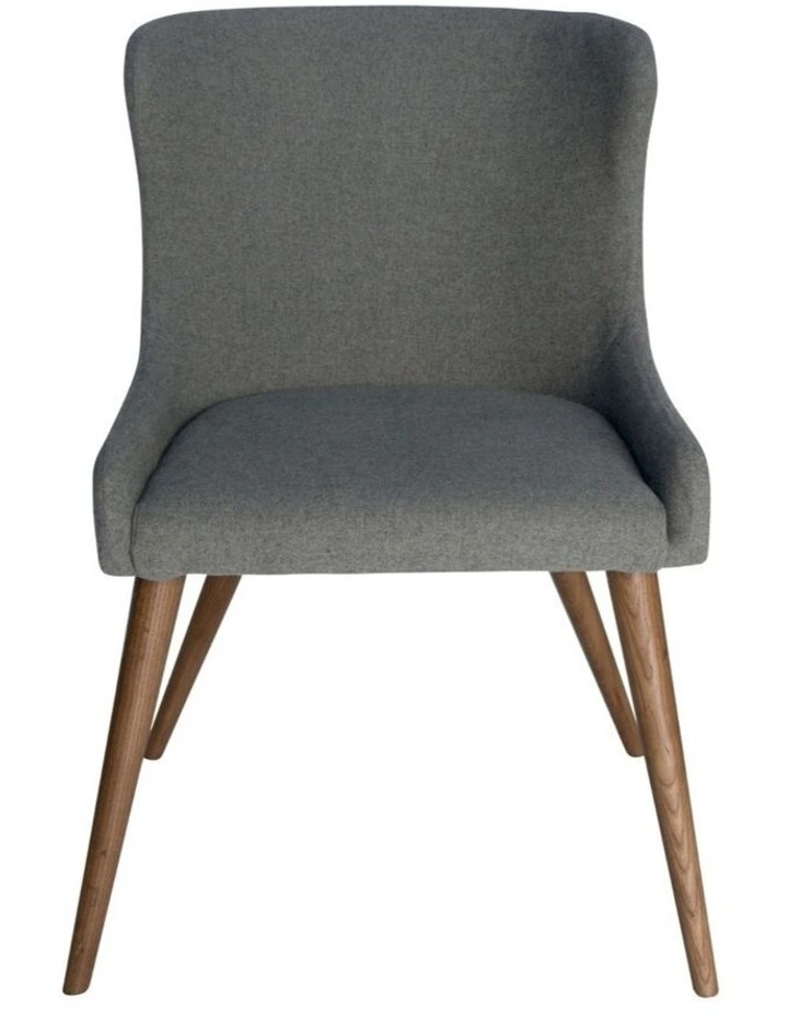 7-Piece Dining Set | Doreen Wood Dining Table 180cm & Osaka Upholstered Dining Chair | Walnut image 5