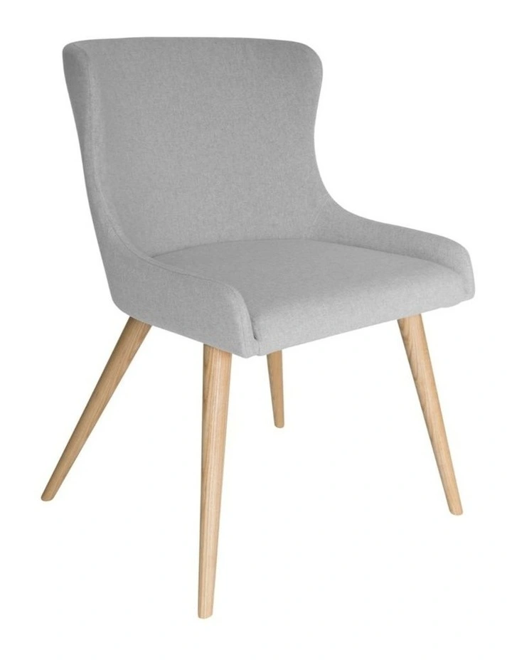 7-Piece Dining Set | Doreen Wood Dining Table 180cm & Osaka Upholstered Dining Chair | Natural image 5