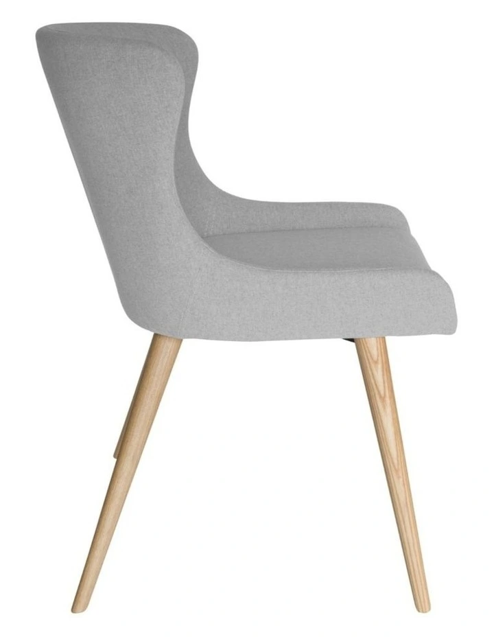 7-Piece Dining Set | Doreen Wood Dining Table 180cm & Osaka Upholstered Dining Chair | Natural image 7