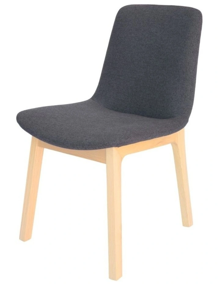 Pack of 4 | Cozy Upholstered Dining Chair | Natural Legs image 3