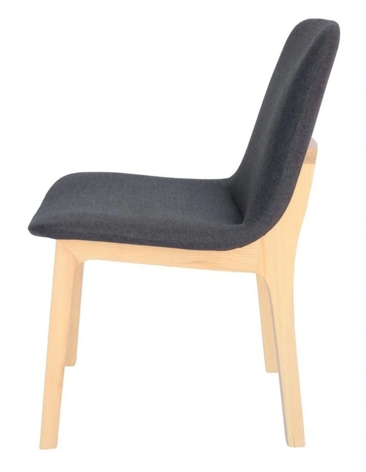 Pack of 4 | Cozy Upholstered Dining Chair | Natural Legs image 4