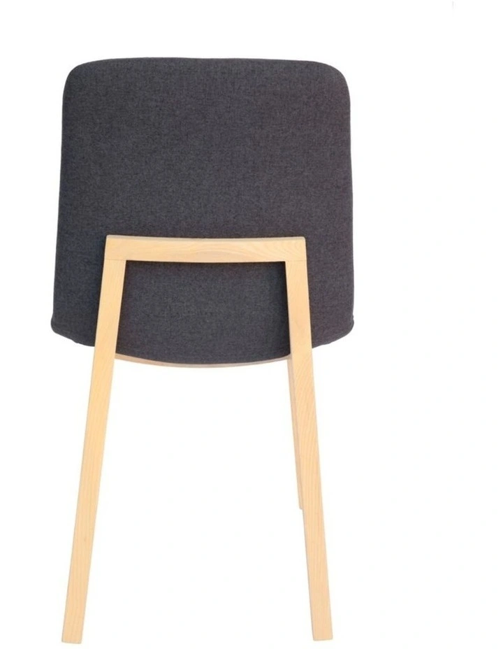 Pack of 4 | Cozy Upholstered Dining Chair | Natural Legs image 5