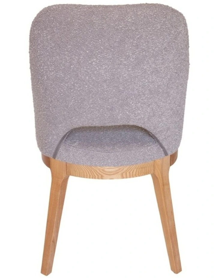 Pack of 4 | Maribel Upholstered Boucle Dining Chair | Natural Legs image 5
