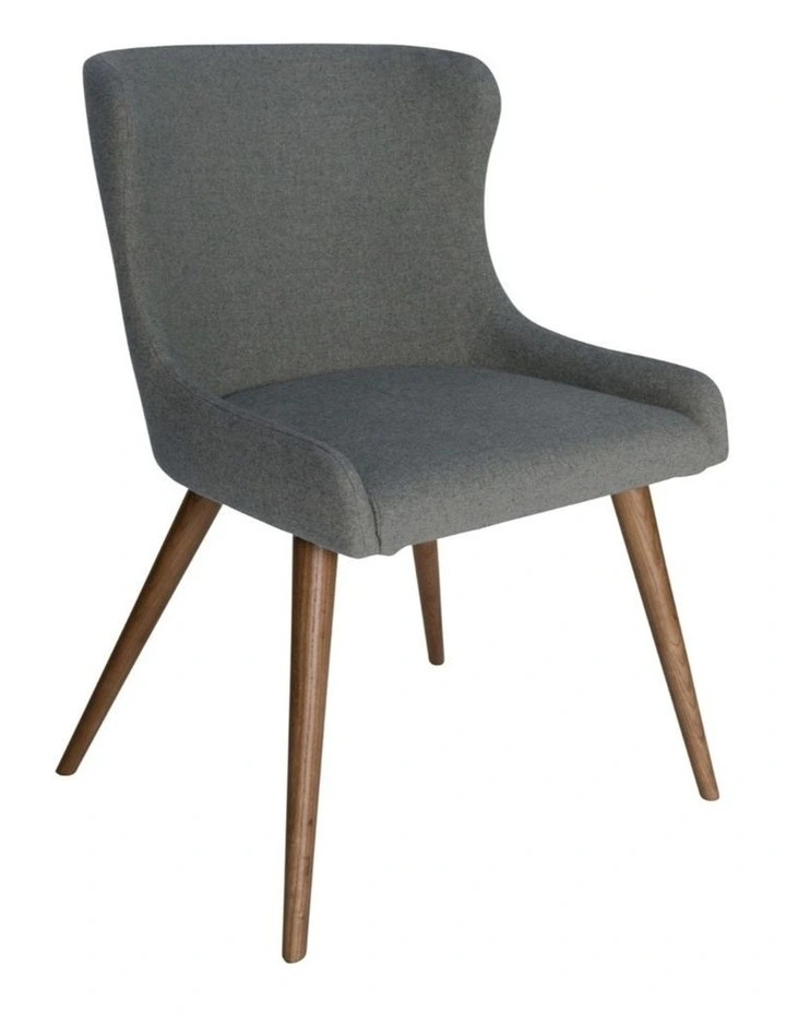 Pack of 4 | Osaka Upholstered Dining Chair | Walnut Wood Legs image 2