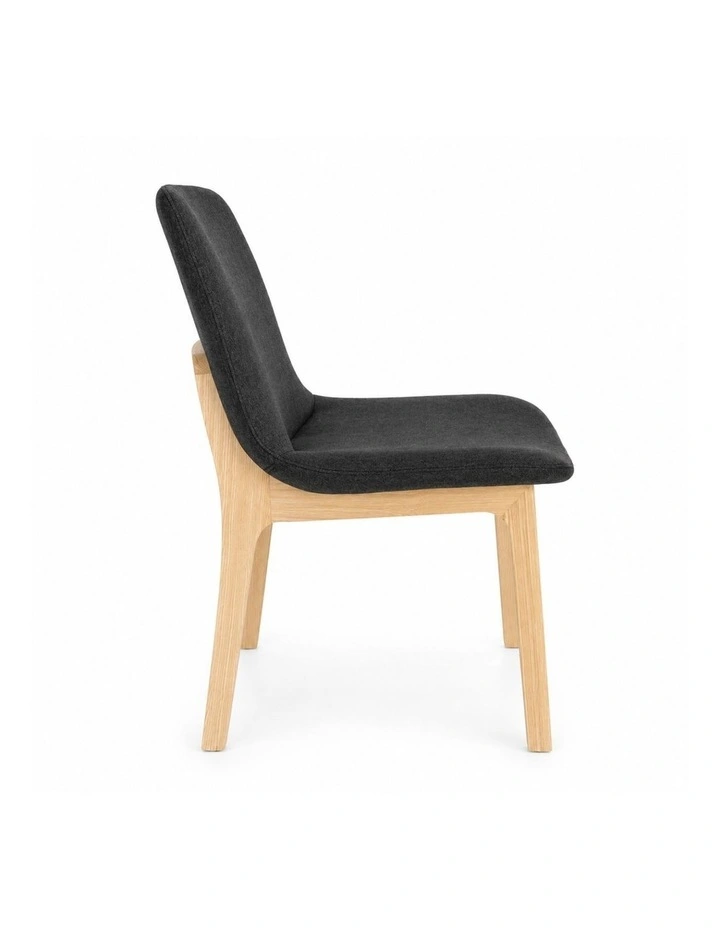 Pack of 4 | Cozy Upholstered Dining Chair | Natural Legs image 4