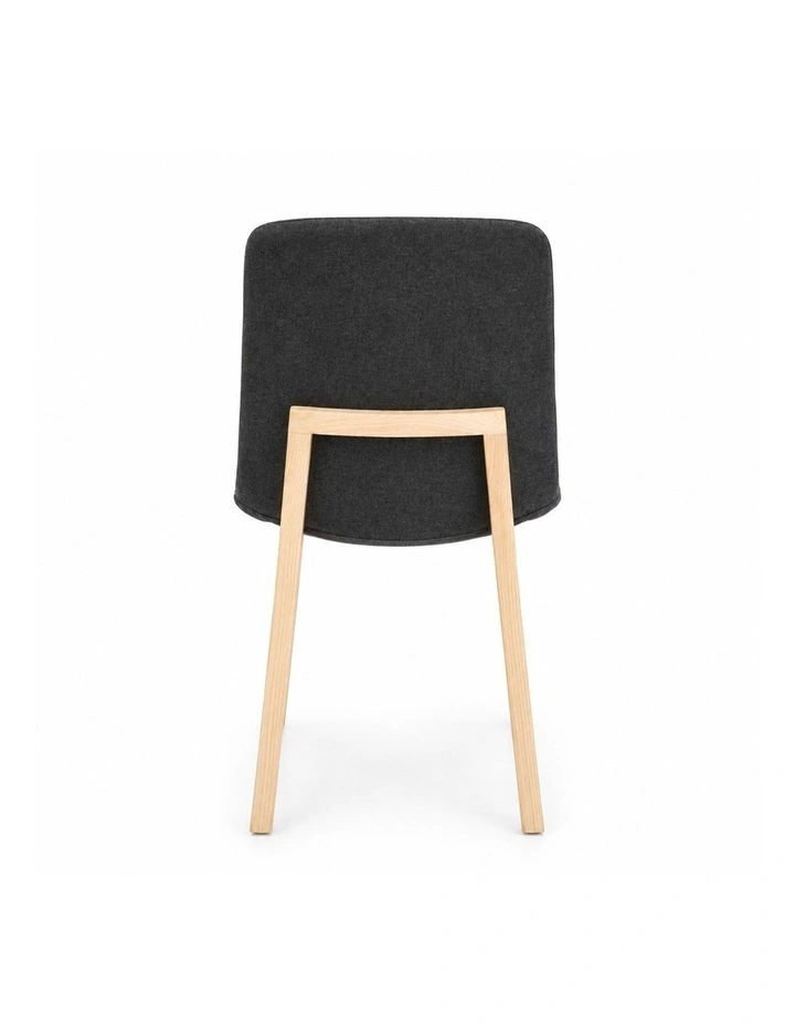 Pack of 4 | Cozy Upholstered Dining Chair | Natural Legs image 5