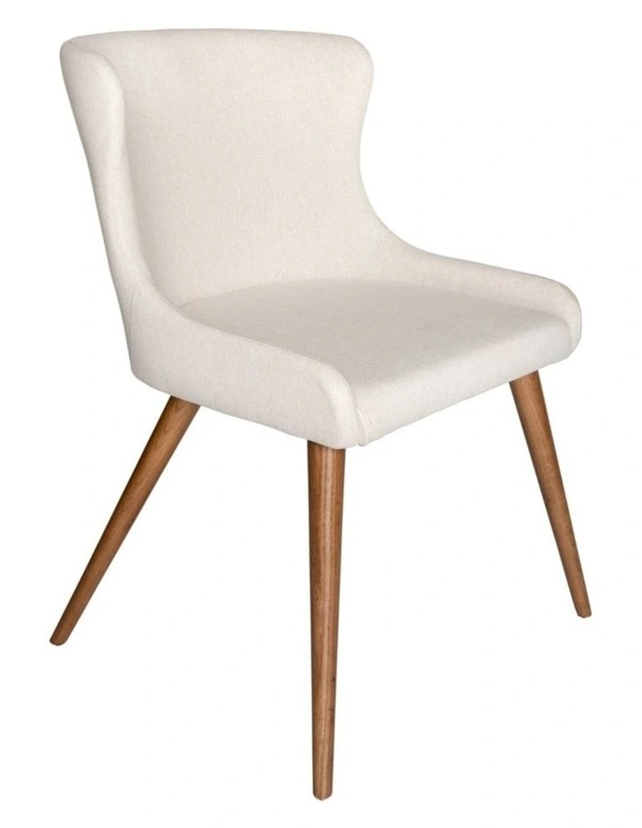 Pack of 4 | Osaka Upholstered Dining Chair | Walnut Wood Legs image 2