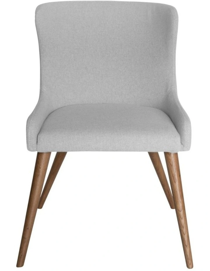 7-Piece Dining Set | Doreen Wood Dining Table 180cm & Osaka Upholstered Dining Chair | Walnut image 5