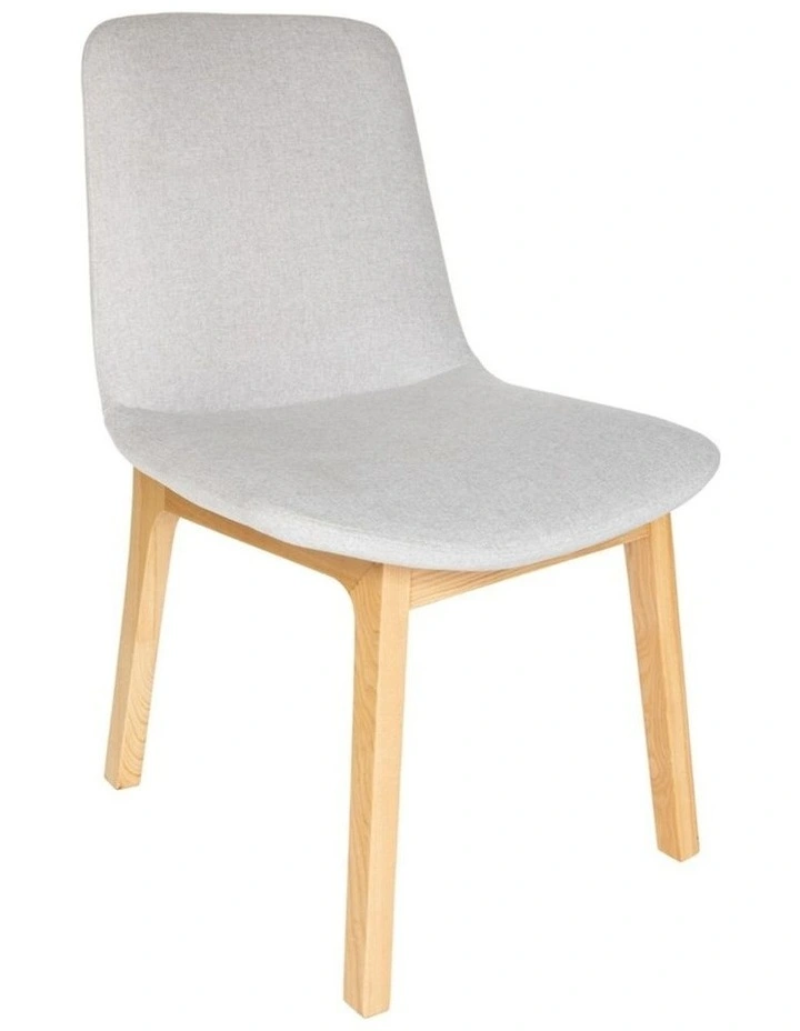 Pack of 4 | Cozy Upholstered Dining Chair | Natural Legs image 3