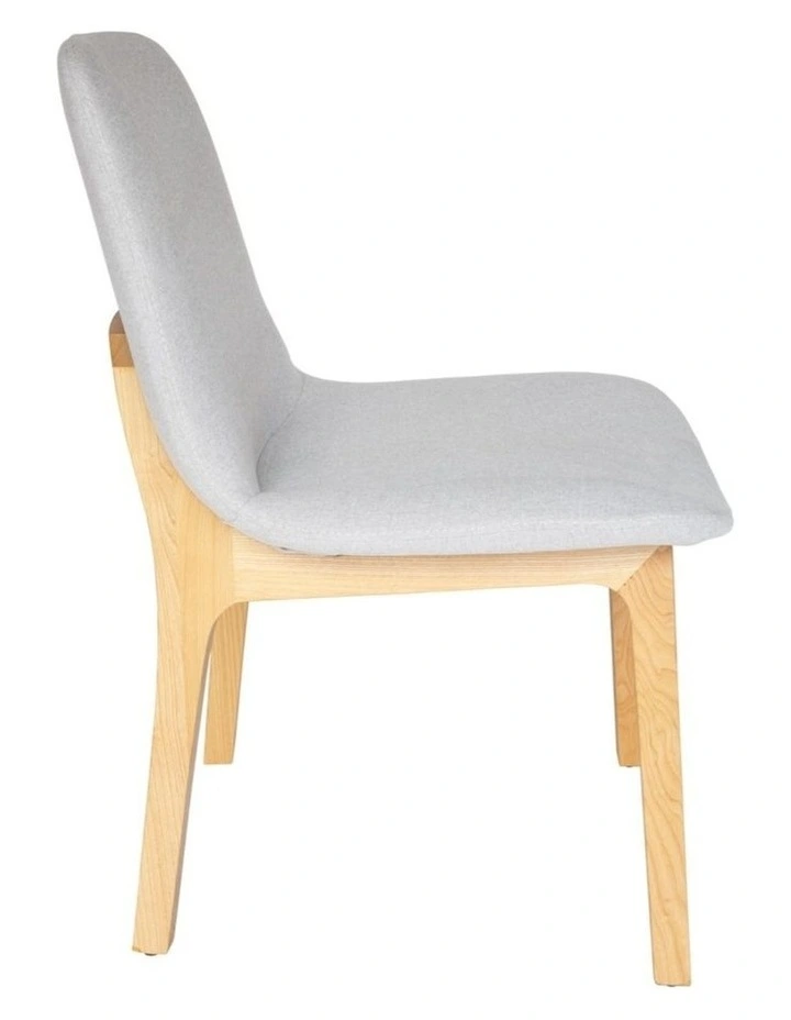 Pack of 4 | Cozy Upholstered Dining Chair | Natural Legs image 4