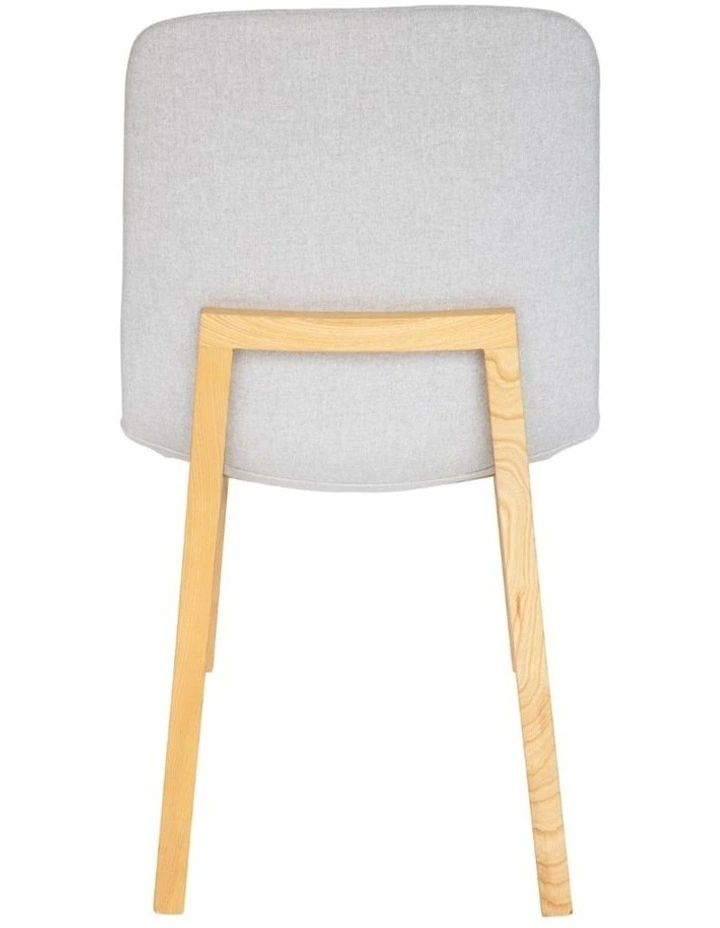 Pack of 4 | Cozy Upholstered Dining Chair | Natural Legs image 5