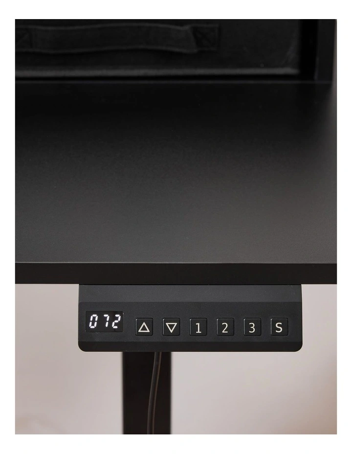 Electric Standing Desk 120x60cm Height Adjustable with Drawers, Standing Desk with Memory Controller image 5