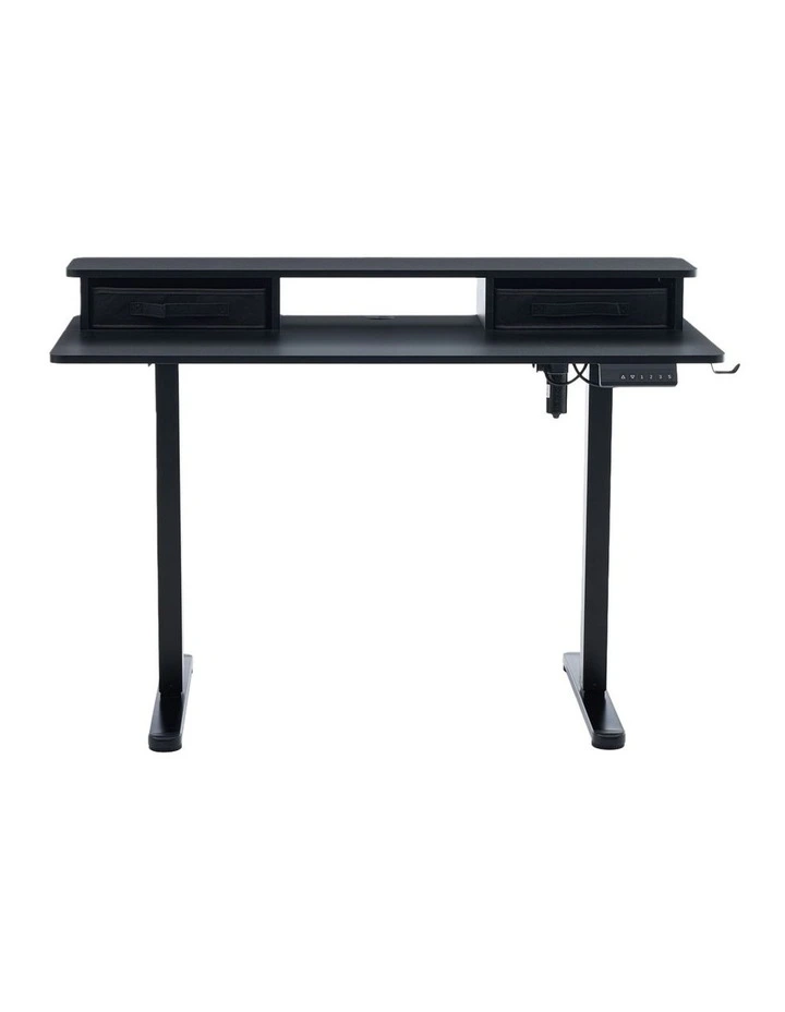 Electric Standing Desk 120x60cm Height Adjustable with Drawers, Standing Desk with Memory Controller image 6
