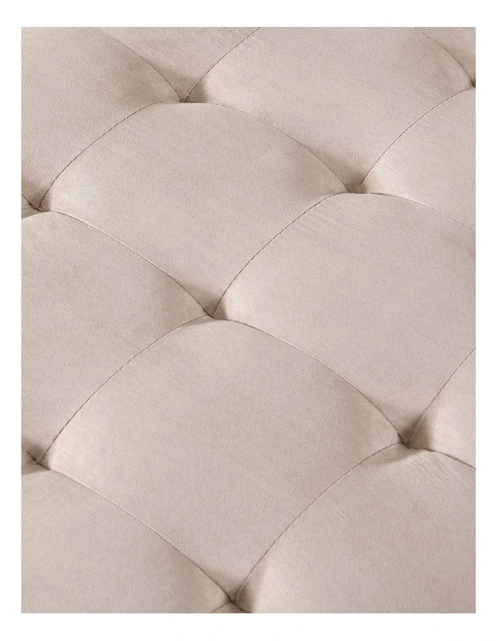 Levede Sofa Bed U-Shaped Couches 339cm 5-6 Seater Suede Brown Living Room image 6