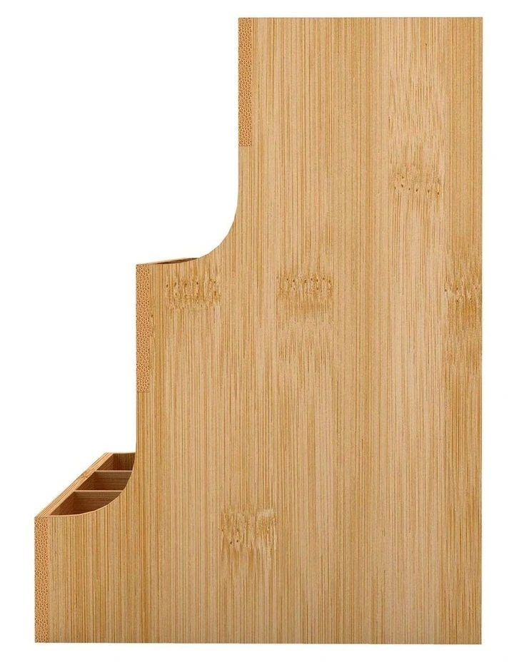 Toque Vertical Bamboo Tea Organizer Holds 180 Tea Bags for Tea Storage for Home image 3