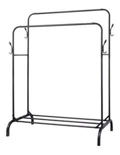 Levede Clothes Rack Heavy Duty Garment Rack Carbon Steel 95kg Black