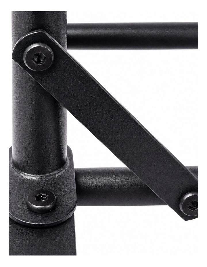 Levede Clothes Rack Heavy Duty Garment Rack Carbon Steel 95kg Black image 5