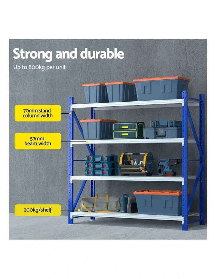 Giantz 2Mx2M Warehouse Shelving Garage Rack image 5
