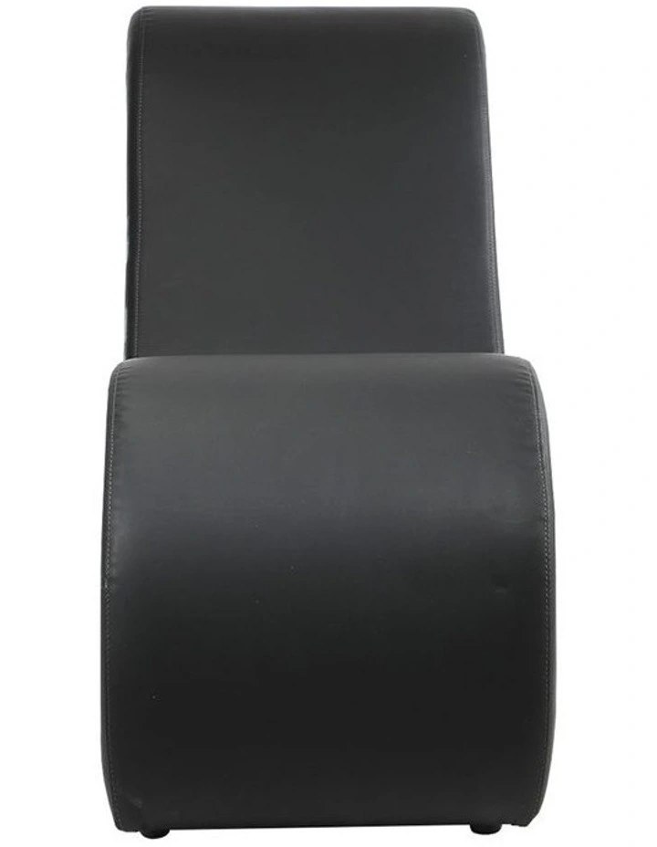 Oikiture Sofa Couch Tantra Chair Love Seat Chaise Lounge Couples Yoga Bed Black image 2