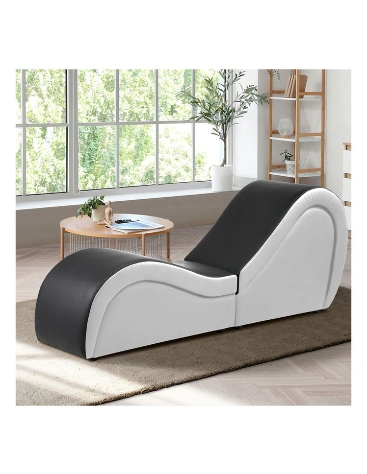 Oikiture Sofa Couch Tantra Chair Love Seat Chaise Lounge Yoga Bed Couples Stool image 5