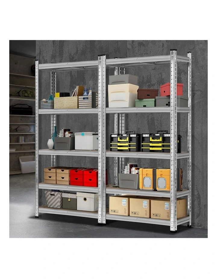 Sharptoo 2PCS 150cm Garage Shelving Shelves Warehouse Storage Shelf image 4