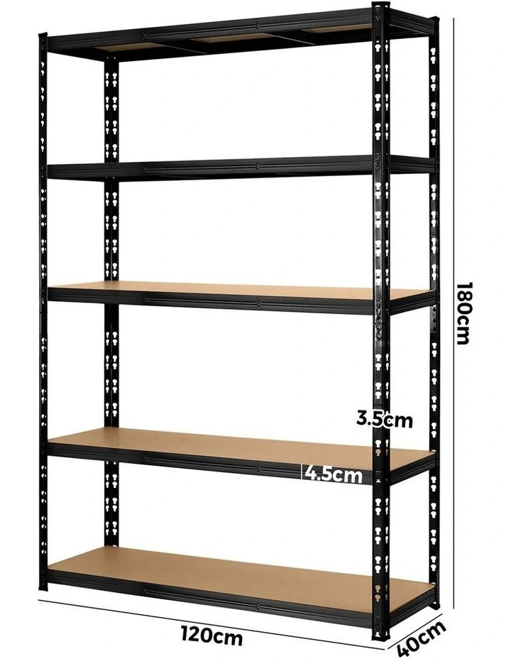 Sharptoo 2PCS Warehouse Shelving Garage Shelves 1.8mx1.2m image 3