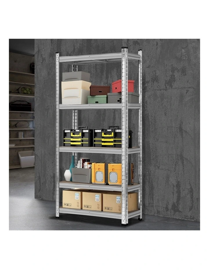 Sharptoo 150cm Garage Shelving Shelves Warehouse Storage Shelf image 4