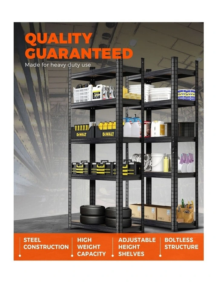 Sharptoo Garage Shelving Shelves Warehouse Storage Shelf 1.8mx2 image 5