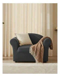 Cambridge 1 Seater Sofa Cover In Steel
