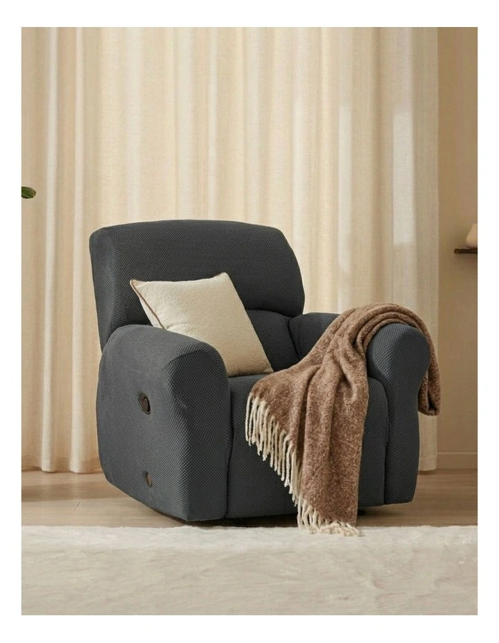 Cambridge Recliner Cover In Steel image 1