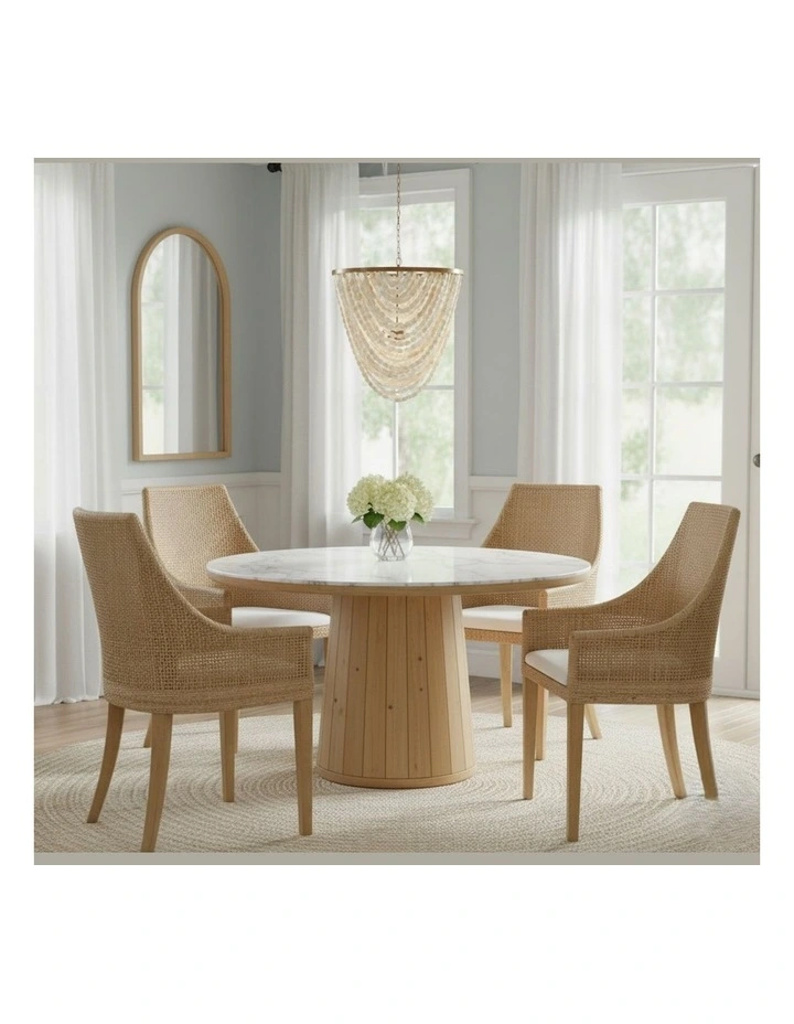 Amelia Rattan Dining Chair image 3