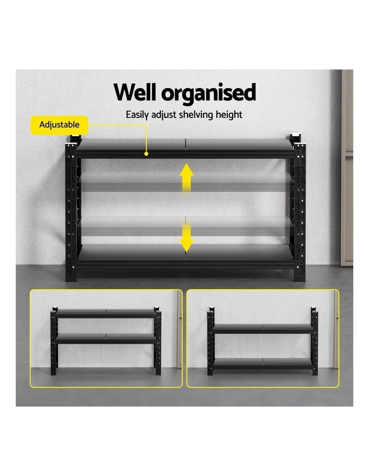 Giantz 1.5Mx0.9M Garage Shelving Workbench Warehouse Rack image 6