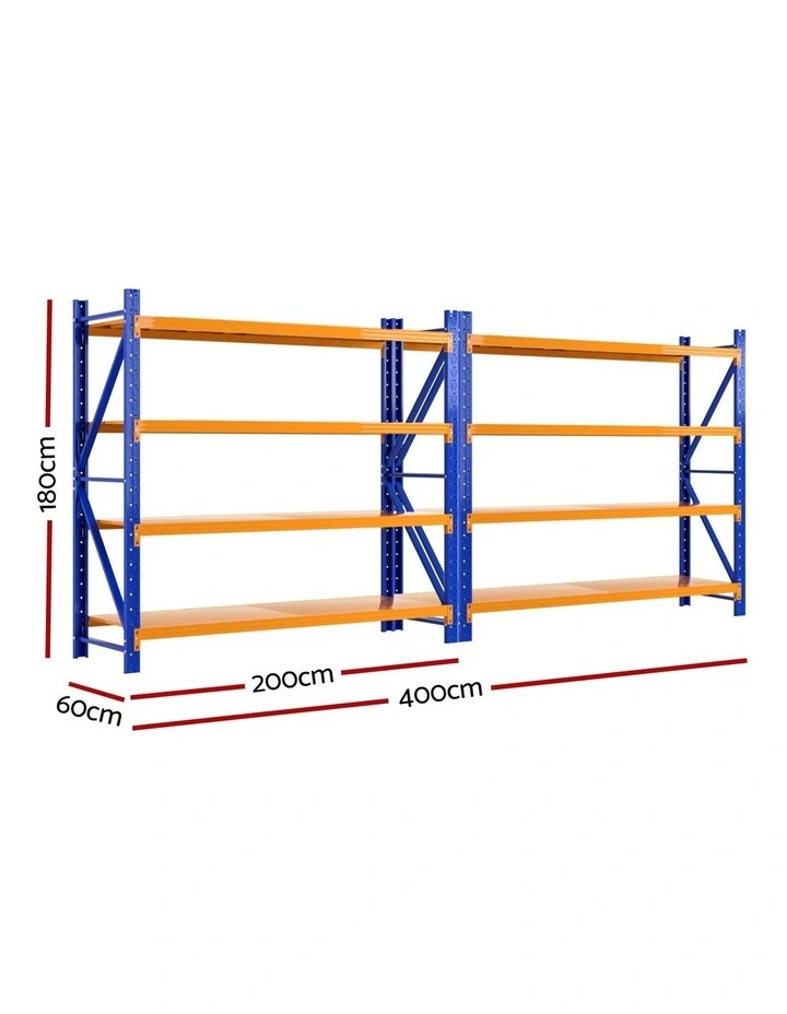 Giantz 4Mx1.8M Warehouse Shelving Garage Rack image 3