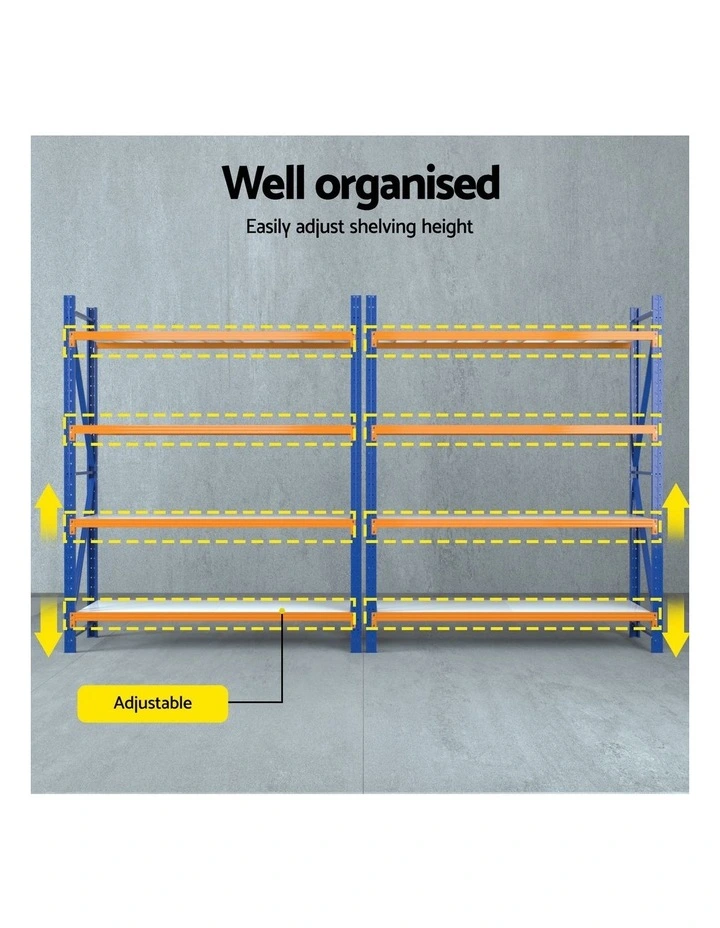 Giantz 4Mx2.4M Garage Shelving Warehouse Rack image 5