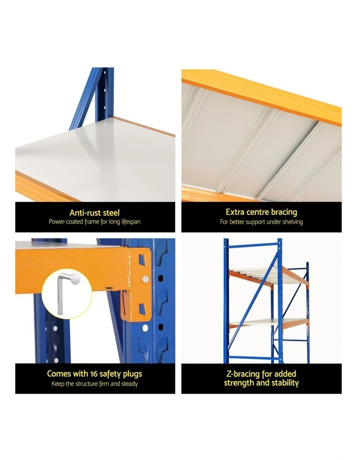 Giantz 4Mx2.4M Garage Shelving Warehouse Rack image 6