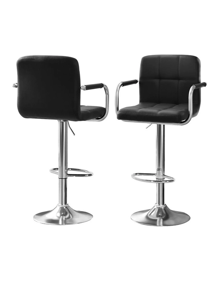 Artiss Bar Table and Stools Set Dining Desk Kitchen Chairs Cafe Pub image 2