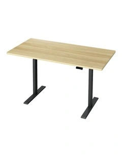 Artiss Standing Desk Motorised Dual Motor White Oak 140CM