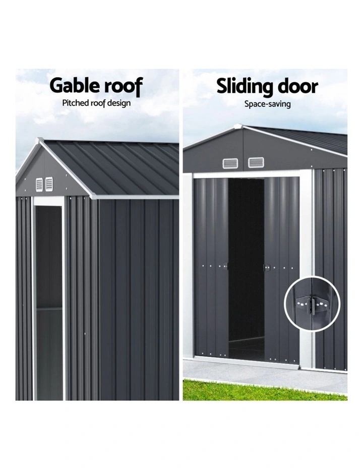Giantz Garden Shed 3x3M Outdoor Storage Tool Workshop House Shelter image 6