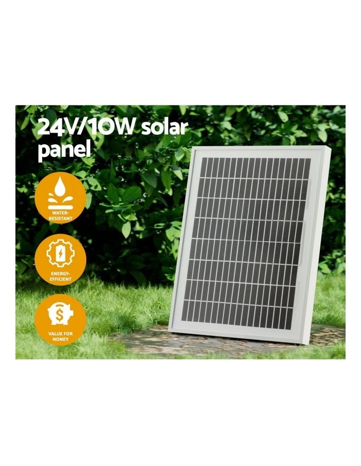 LockMaster Automatic Sliding Gate Opener Kit 10W Solar 6M 600KG image 4