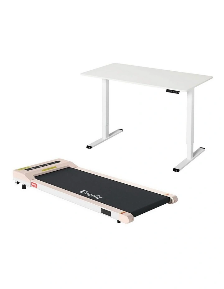Artiss Treadmill with 120cm Automatic Standing Desk Electric Walking Pad image 1