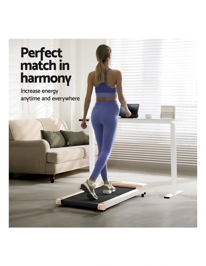 Artiss Treadmill with 120cm Automatic Standing Desk Electric Walking Pad image 5