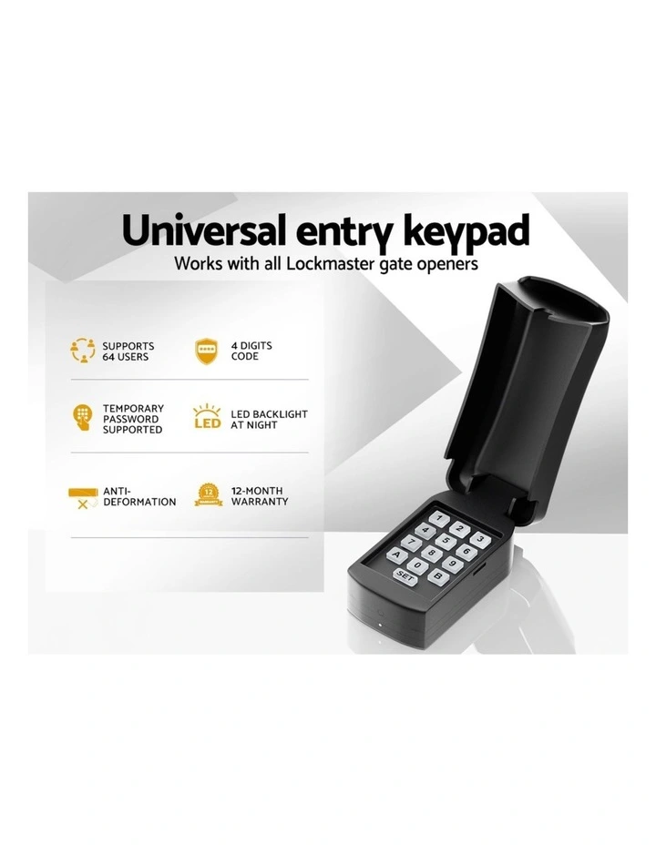 Universal Wireless Wired Keypad Security Control For Gate Opener image 5